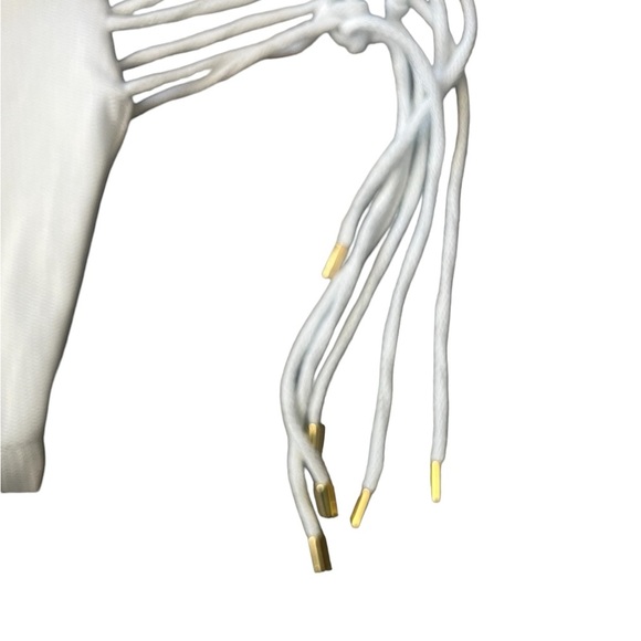 PEACH DE LA CREME ARIELLE BOTTOM WHITE SIZE SMALL NEW - Picture 7 of 8